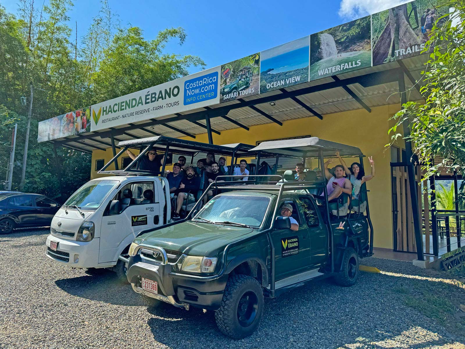 Hacienda Ébano, Nature Tours, Trails, Waterfalls, Farm & Restaurant, Barú PZ, close to Dominical